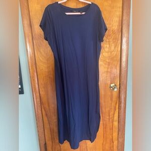 G.I.L.I. Deep Blue Maxi Dress